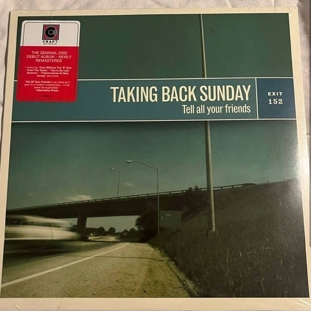 NEW Taking Back Sunday Vinyl Record